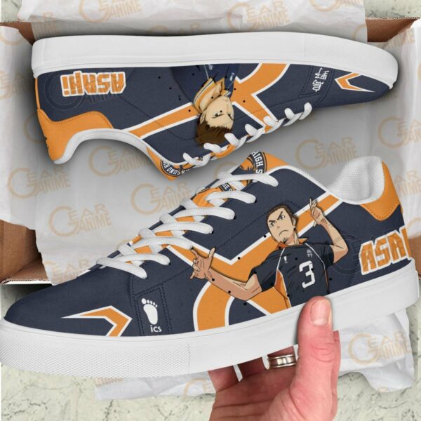 Asahi Azumane Skate Shoes Custom Haikyuu Anime Shoes 2