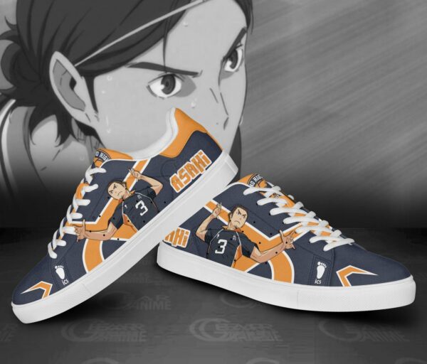 Asahi Azumane Skate Shoes Custom Haikyuu Anime Shoes 3