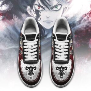 Asta Sneakers Black Bull Knight Black Clover Anime Shoes 4