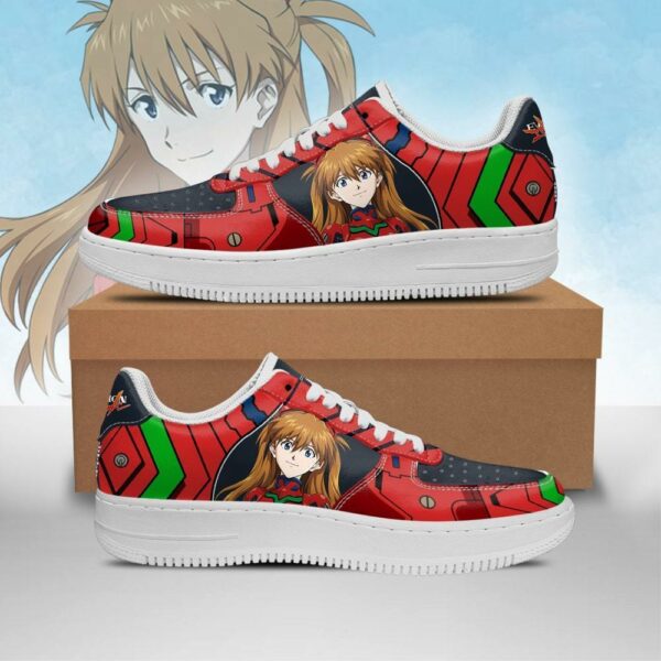 Asuka Langley Shikinami Sneakers Neon Genesis Evangelion Shoes 1