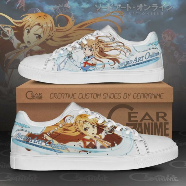 Yuuki Asuna Skate Shoes Sword Art Online Anime Shoes PN10 1