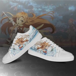 Yuuki Asuna Skate Shoes Sword Art Online Anime Shoes PN10 6