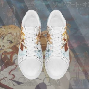 Yuuki Asuna Skate Shoes Sword Art Online Anime Shoes PN10 7