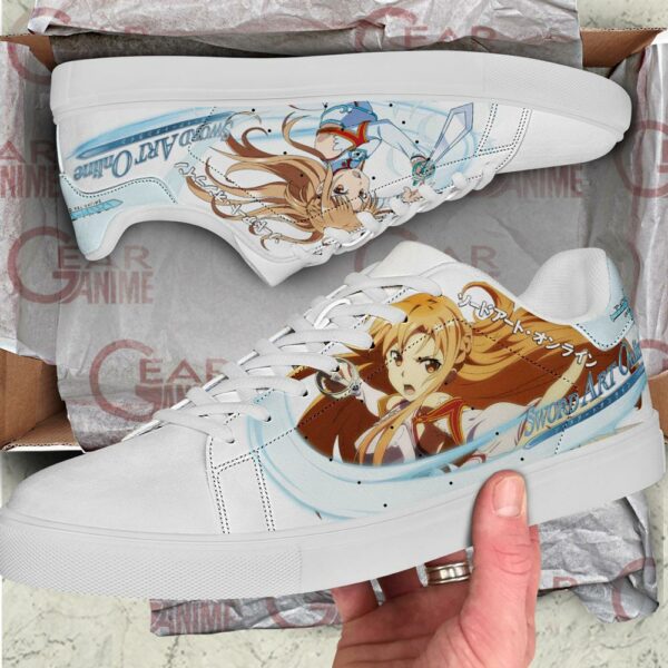 Yuuki Asuna Skate Shoes Sword Art Online Anime Shoes PN10 2