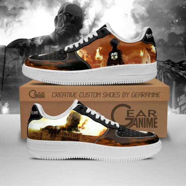 Attack On Titan Shoes AOT Anime Custom Shoes PT10 1