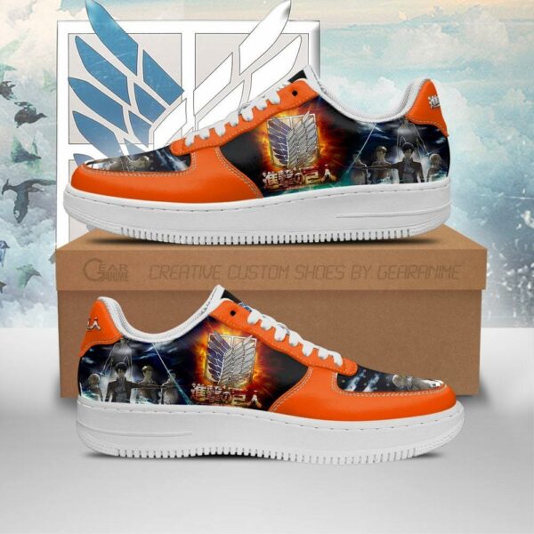 Attack On Titan Sneakers AOT Anime Shoes 1