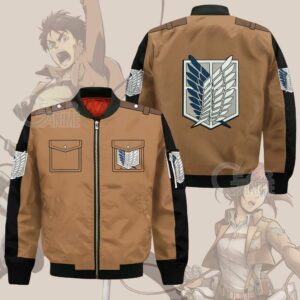 Attack on Titan Scout Jacket Cloak Costume Anime Shirt 9