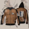 Attack on Titan Scout Jacket Cloak Costume Anime Shirt 15