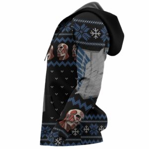 Attack On Titan Shirt Scout Ugly Christmas Sweater Jacket Costume 11