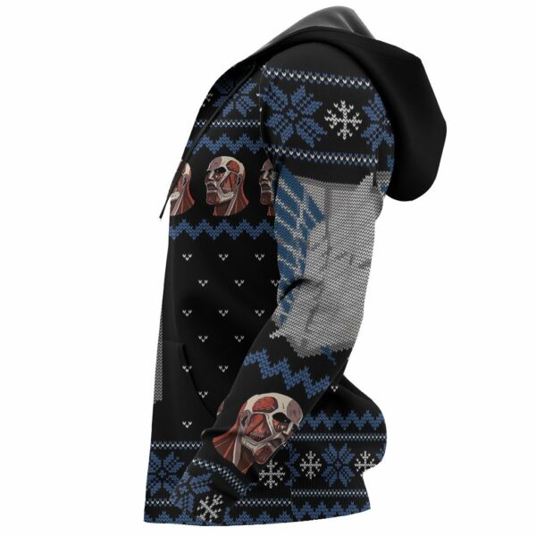 Attack On Titan Shirt Scout Ugly Christmas Sweater Jacket Costume 5