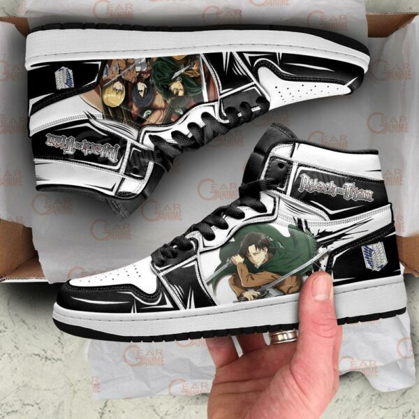 Attack On Titan Sneakers Custom Anime Shoes For Fan 4