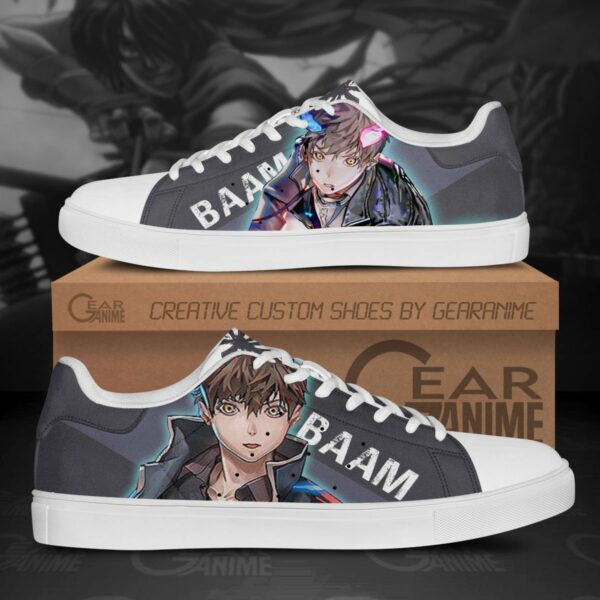 Tower Of God Twenty-Fifth Baam Skate Shoes Custom Manhwa Shoes 1