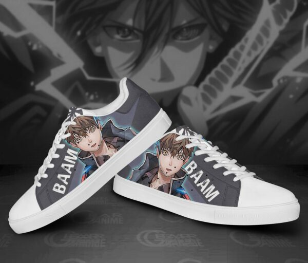 Tower Of God Twenty-Fifth Baam Skate Shoes Custom Manhwa Shoes 3