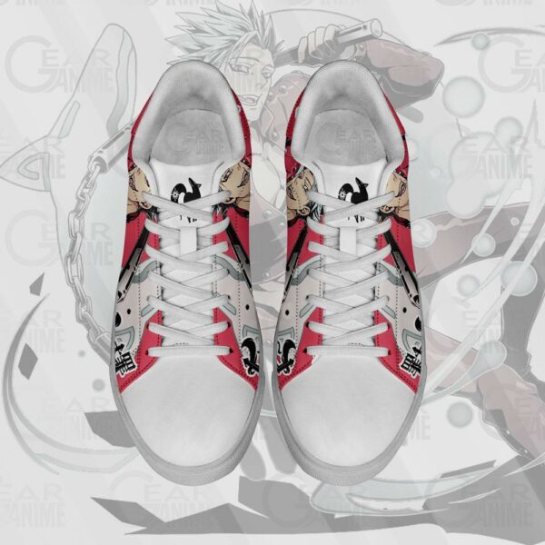 Ban Skate Shoes The Seven Deadly Sins Anime Custom Sneakers PN10 4