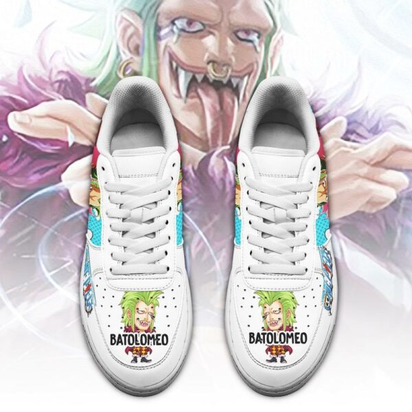 Batolomeo Sneakers Custom One Piece Anime Shoes Fan PT04 2