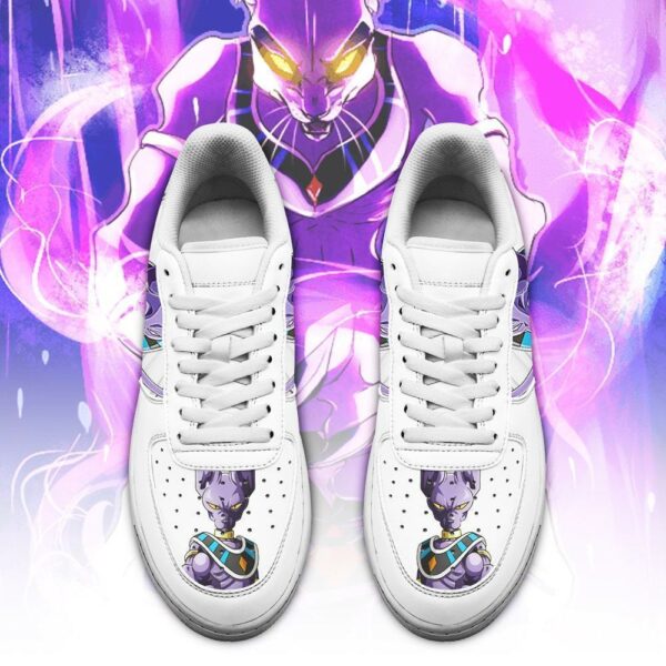 Beerus Sneakers Custom Dragon Ball Z Anime Shoes PT04 2