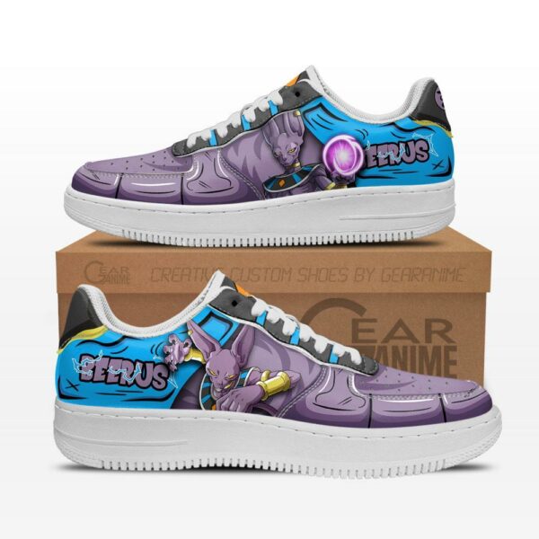 Beerus Air Sneakers Custom Anime Dragon Ball Shoes 1