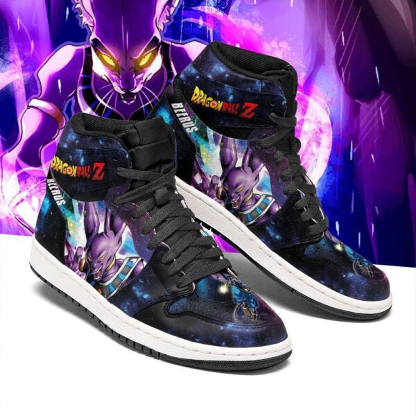 Beerus Sneakers Dragon Ball Z Galaxy Anime Shoes Gift for Fan PT04 2