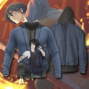 Benimaru Fire Force Hoodie Shirt Anime Uniform Sweater Jacket 10