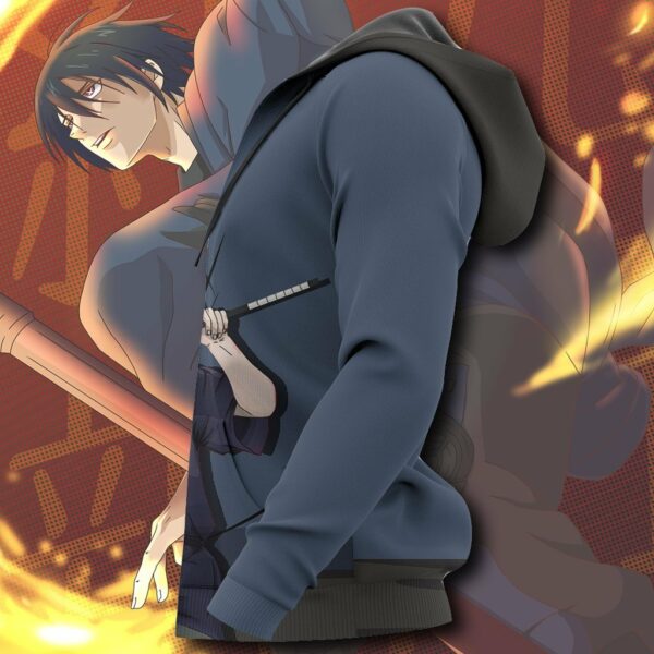 Benimaru Fire Force Hoodie Shirt Anime Uniform Sweater Jacket 6