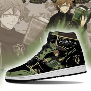 Black Bull Finral Sneakers Black Clover Anime Shoes 6