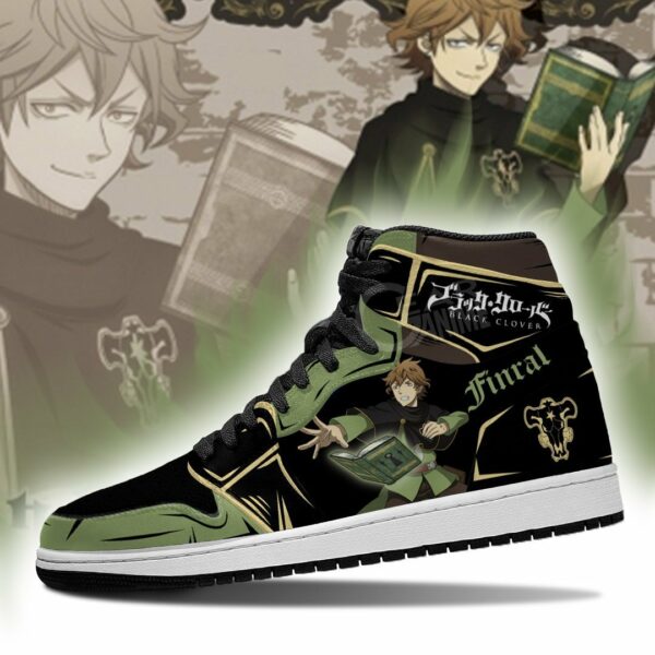 Black Bull Finral Sneakers Black Clover Anime Shoes 3