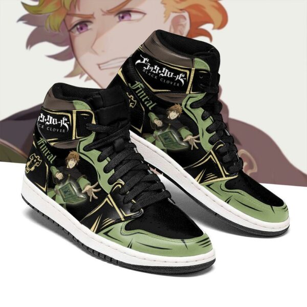 Black Bull Finral Sneakers Black Clover Anime Shoes 1