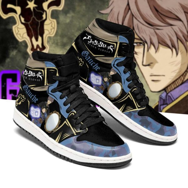 Black Bull Gauche Sneakers Black Clover Anime Shoes 1