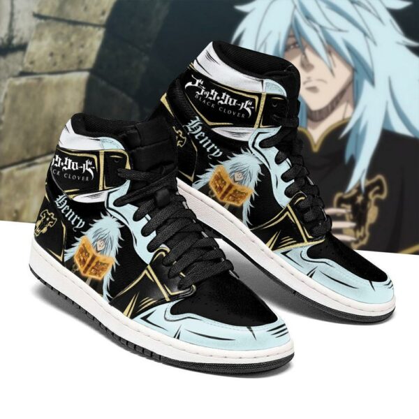 Black Bull Henry Sneakers Black Clover Anime Shoes 1