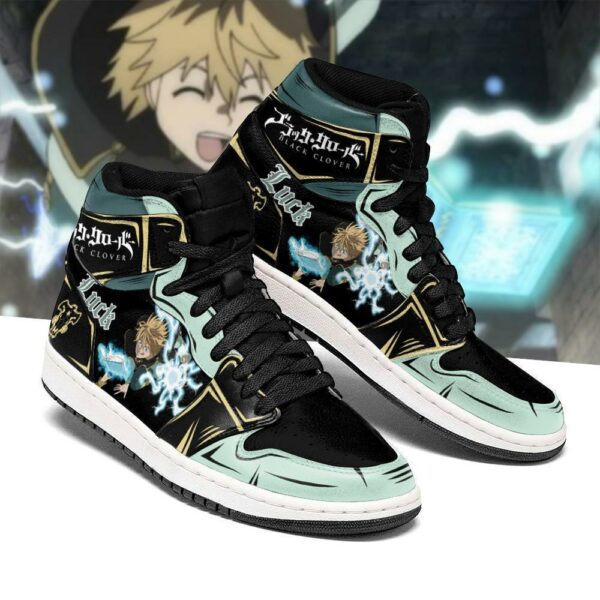 Black Bull Luck Voltia Sneakers Black Clover Anime Shoes 1