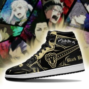 Black Bull Magic Knight Sneakers Black Clover Sneakers Anime 6