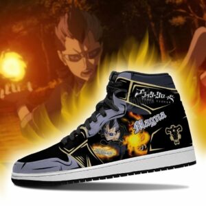 Black Bull Magna Sneakers Black Clover Anime Shoes 6