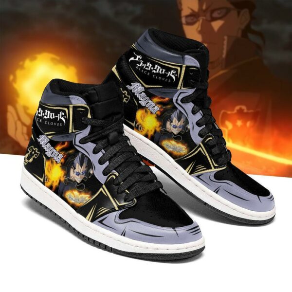 Black Bull Magna Sneakers Black Clover Anime Shoes 1