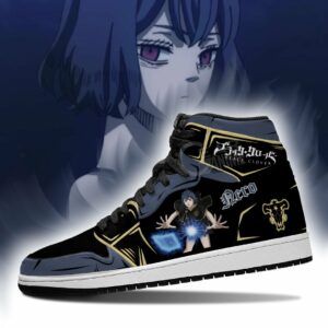 Black Bull Nero Secre Swallowtail Sneakers Black Clover Anime Shoes 6