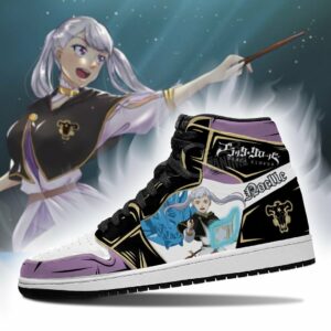 Black Bull Noelle Silva Sneakers Black Clover Anime Shoes 6