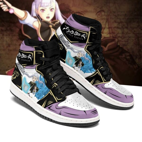 Black Bull Noelle Silva Sneakers Black Clover Anime Shoes 1