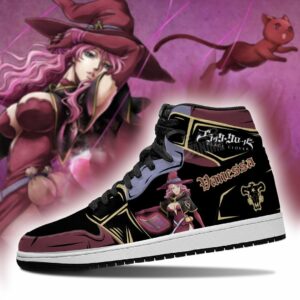 Black Bull Vanessa Sneakers Black Clover Anime Shoes 6