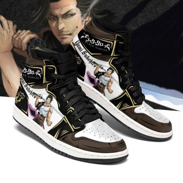 Black Bull Yami Grimore Sneakers Black Clover Anime Shoes 1