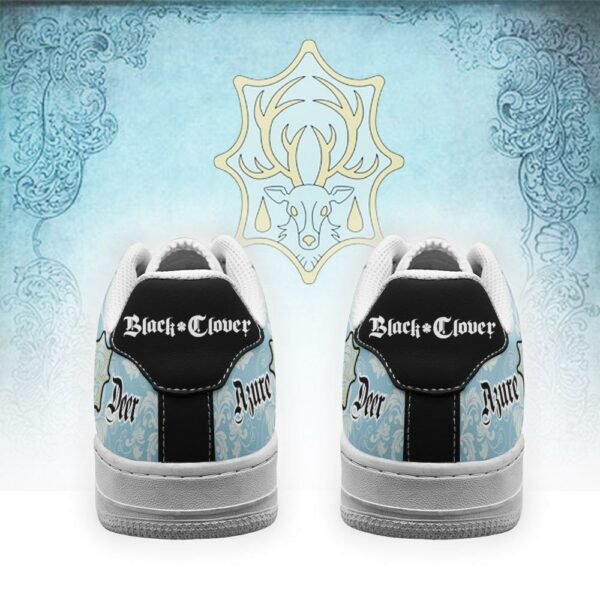 Black Clover Shoes Magic Knights Squad Azure Deer Sneakers Anime 3