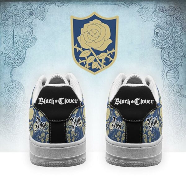 Black Clover Shoes Magic Knights Squad Blue Rose Sneakers Anime 3