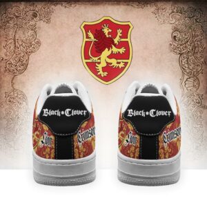 Black Clover Shoes Magic Knights Squad Crimson Lion Sneakers Anime 5