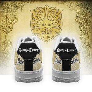 Black Clover Shoes Magic Knights Squad Golden Dawn Sneakers Anime 5