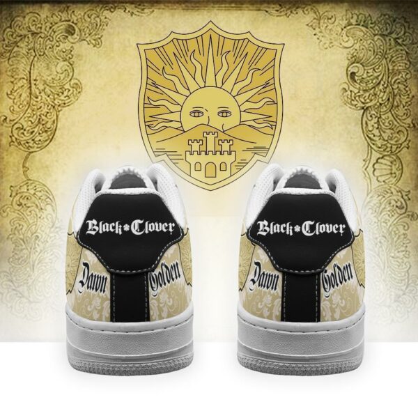 Black Clover Shoes Magic Knights Squad Golden Dawn Sneakers Anime 3