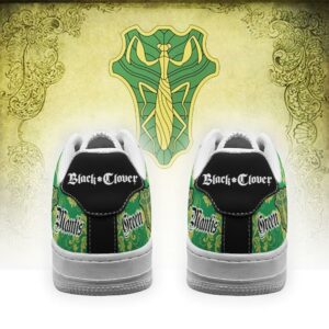 Black Clover Shoes Magic Knights Squad Green Mantis Sneakers Anime 5