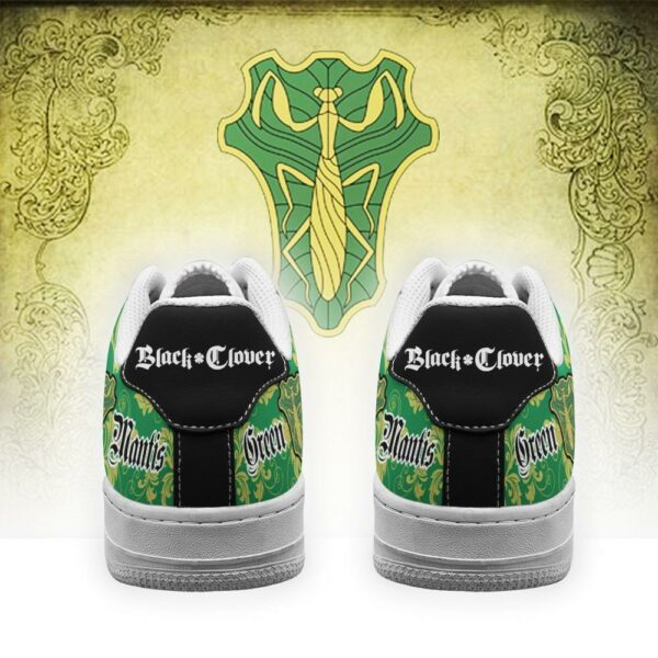 Black Clover Shoes Magic Knights Squad Green Mantis Sneakers Anime 3