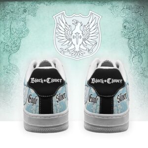 Black Clover Shoes Magic Knights Squad Silver Eagle Sneakers Anime 5