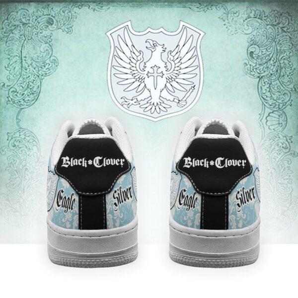 Black Clover Shoes Magic Knights Squad Silver Eagle Sneakers Anime 3