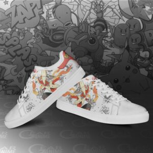 Blaziken Skate Shoes Pokemon Custom Anime Shoes PN11 6