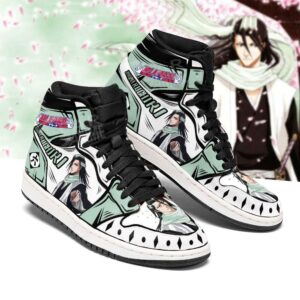 Bleach Byakuya Anime Sneakers Fan Gift Idea MN05 4