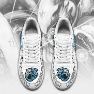 Blue Eyes White Dragon Air Sneakers Yugioh Anime Shoes 4